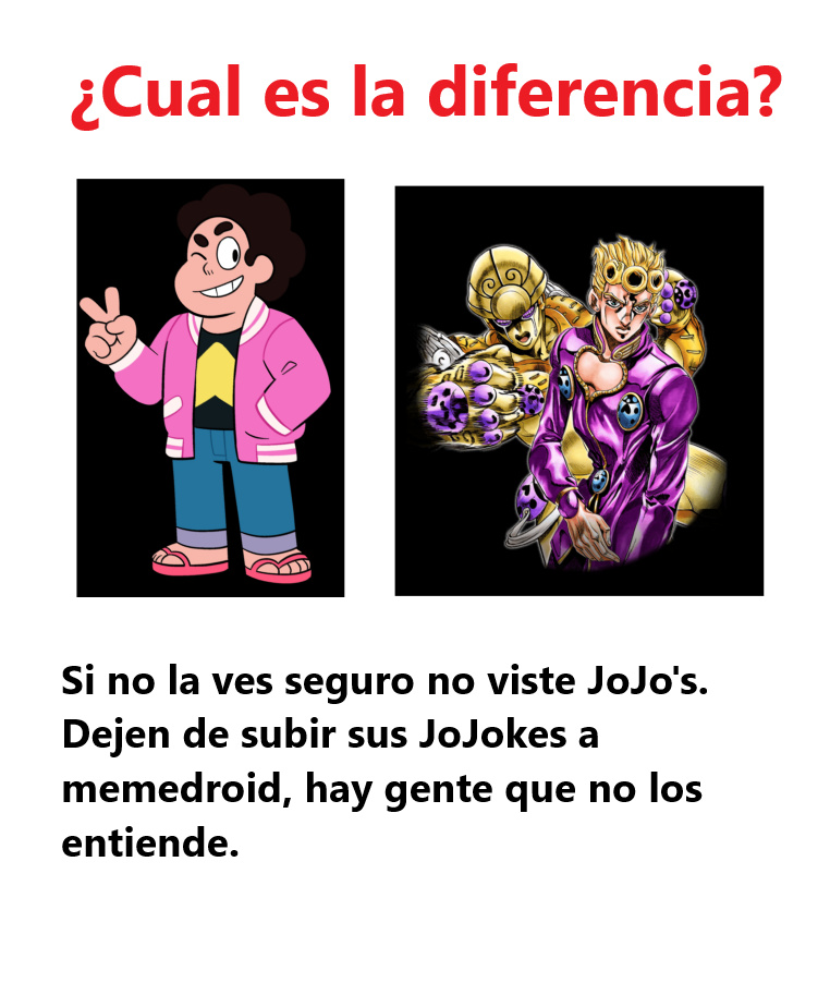 Top memes de Jojos en español :) Memedroid