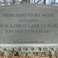 RIP Minecraft Story Mode