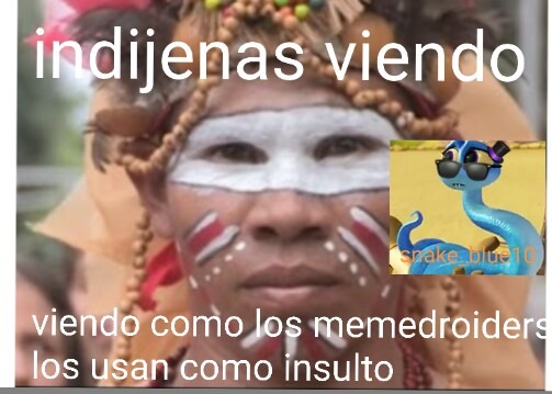 Calla indigena - meme