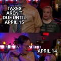 Today is April 15, Tax day