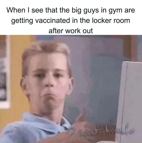 Healthy athletes for sure - meme