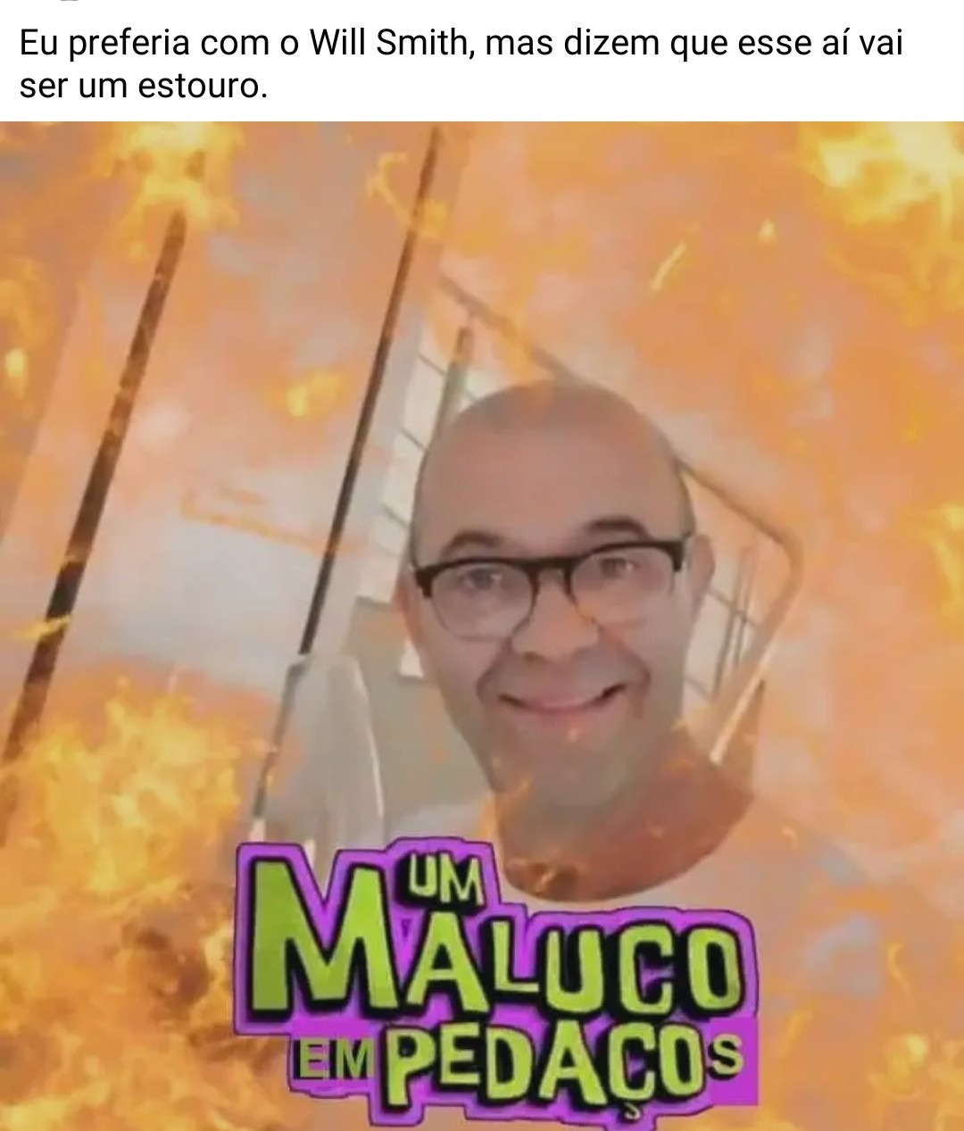 O cara e estourado confia - meme