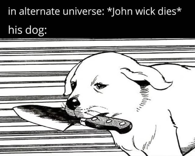 John Wick multiverse - meme