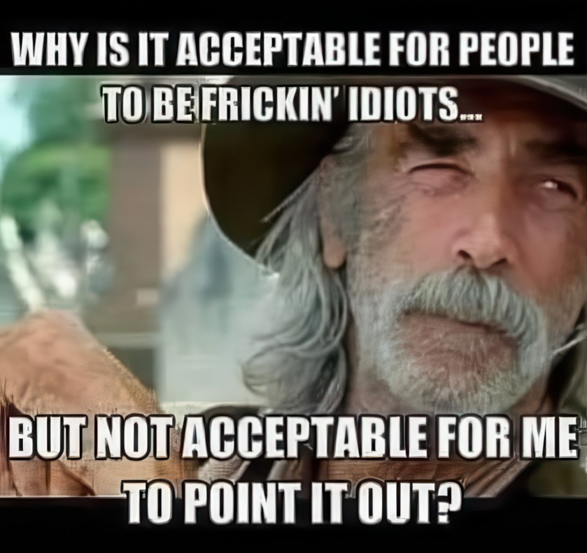 I know, right? - meme