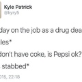 is Diet Coke ok?
