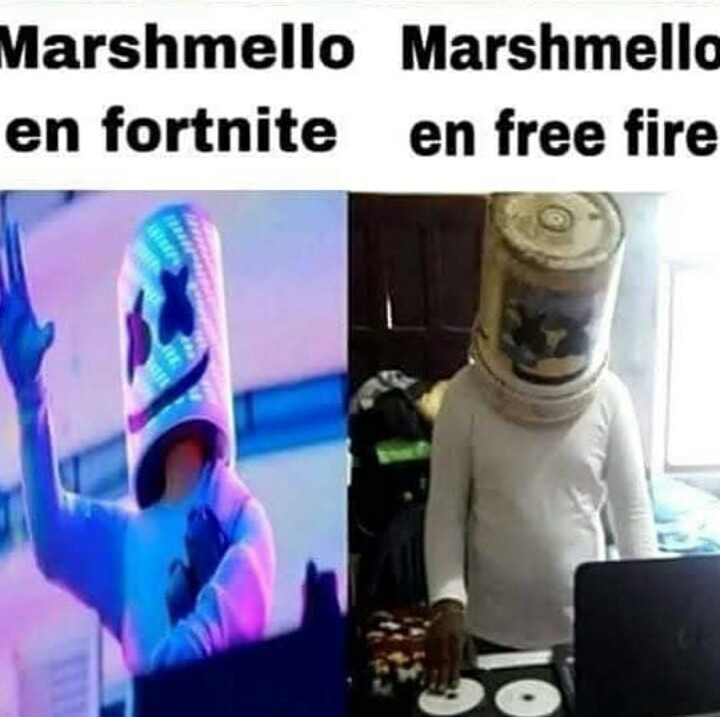 Fortnite o Free fire - meme