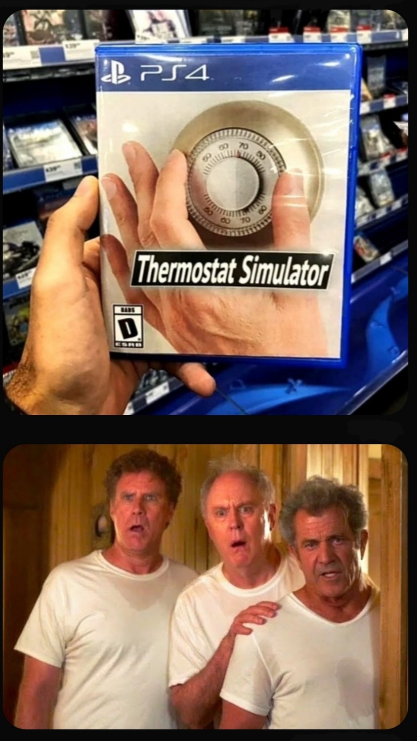 Thermostat simulator - meme