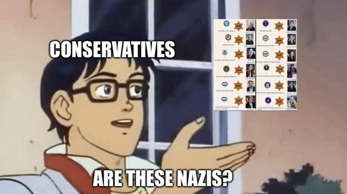 COMMIE NAZIS REEEEEE - meme