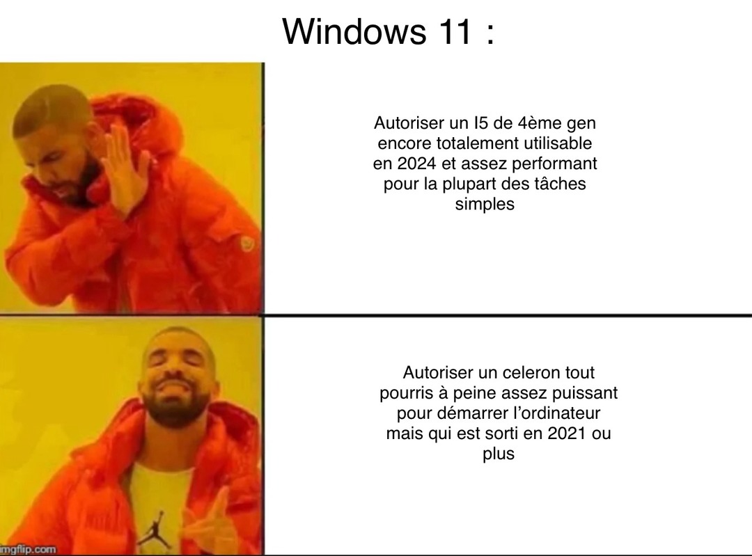 Windows 11 - meme