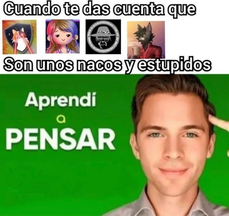 Aprendi a pensar - meme