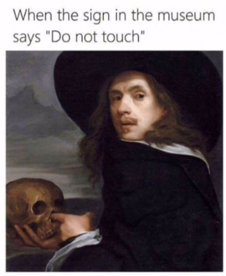Do Not Touch - meme