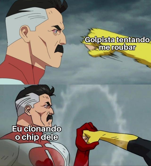 Golpe no golpista  - meme