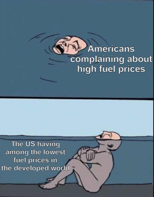 High fuels prices - meme