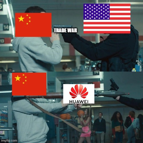 Trade war in a nutshell (True story) - meme