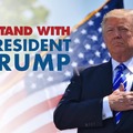 I stand with President Trump and for AMERICA