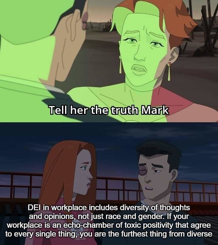 Different colors but you're all puppets - meme