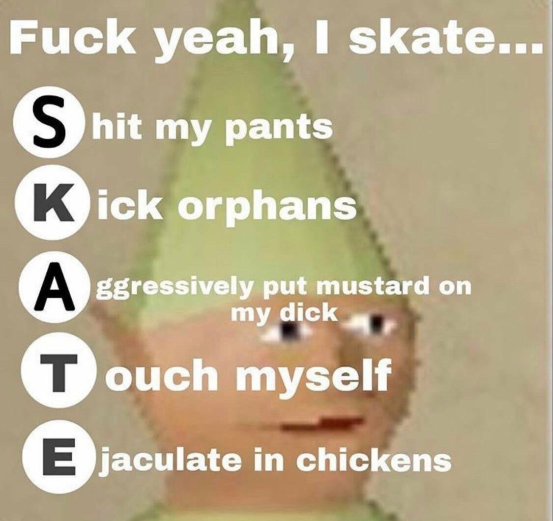 Skate - meme