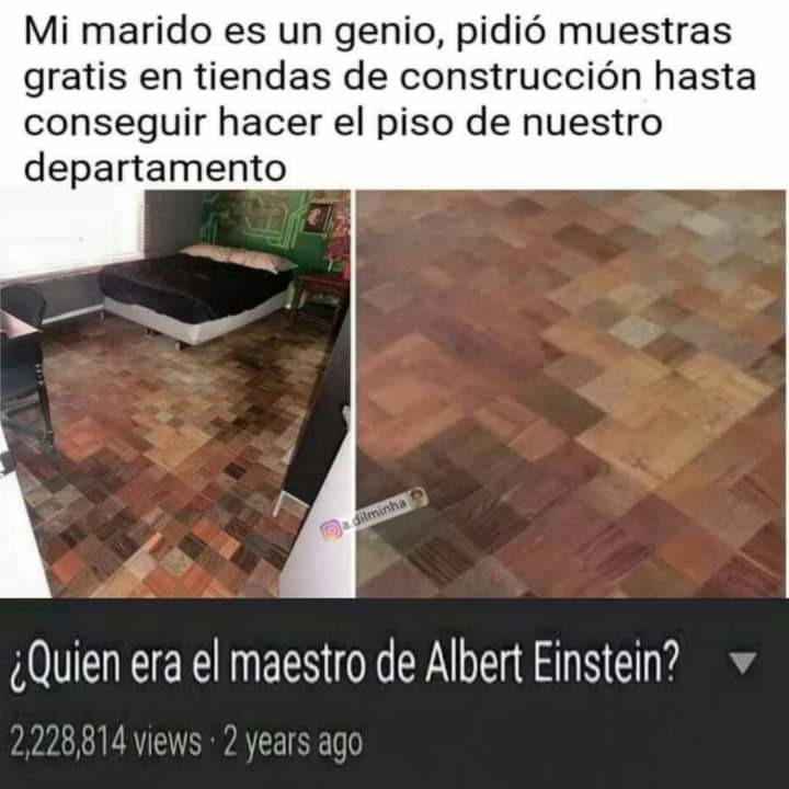 Maestro de Albert Einstein - meme