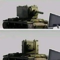 Just the KV-2 looking shocked