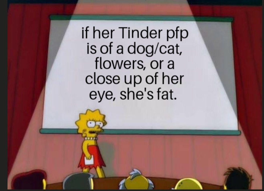 Easy to spot the fatties - meme