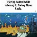 Fallout 3... Hey, whats going now children of the wasteland. Its me! Three dog! while you are listening the galaxy news radio