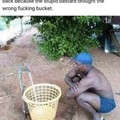 Wrong bucket