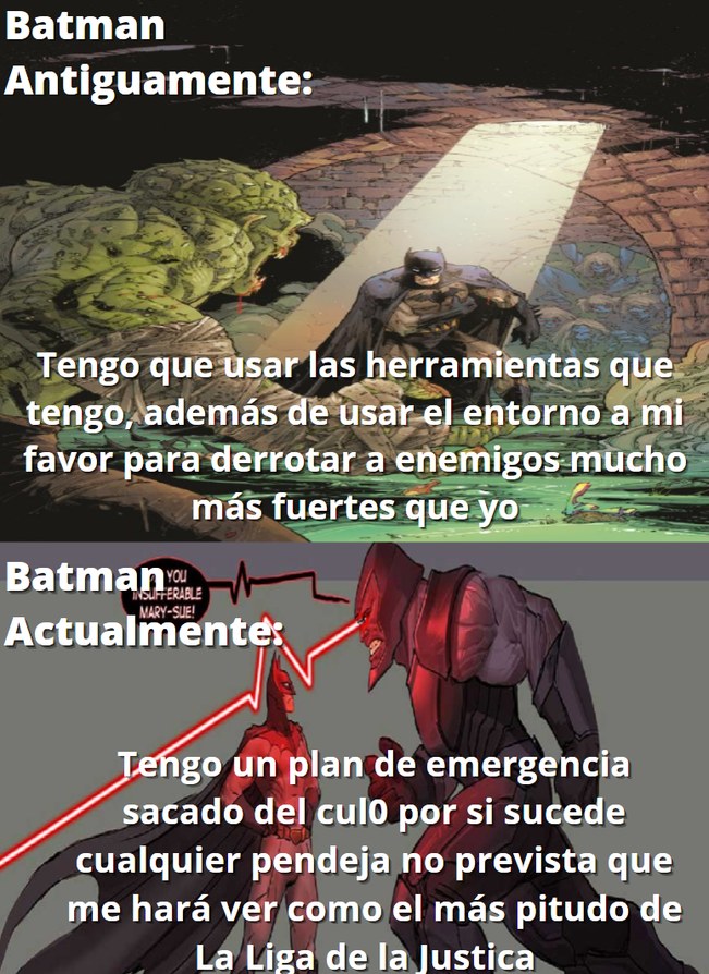 Recordemos que Justice League Dark Apokolips War fue todo un plan de batman diseñado a ultimo momento - meme