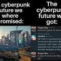 Cyberpunk future