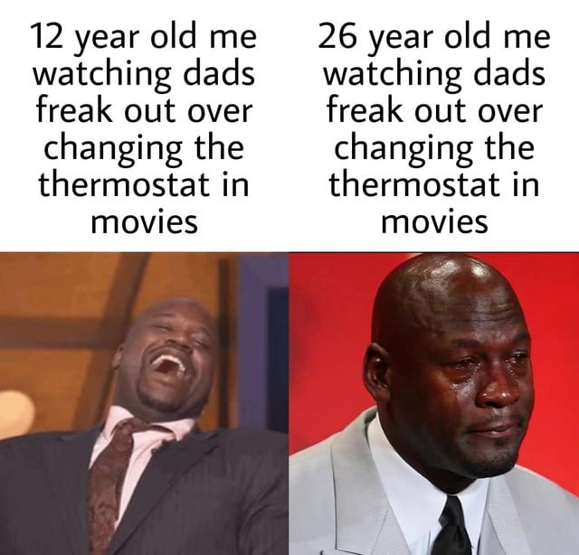 dads and thermostat - meme