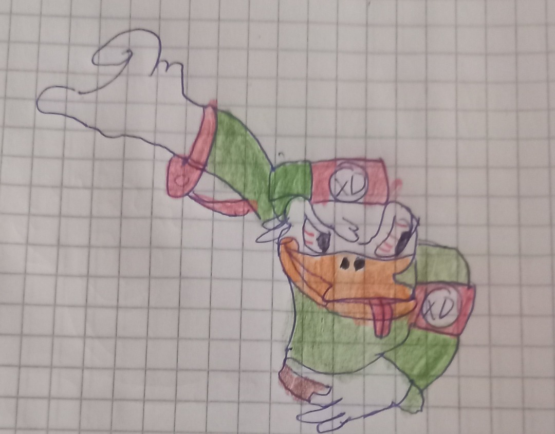 Help intente dibujar a Donald nazi y me salio esta aberracion - meme