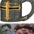 Crusader mug
