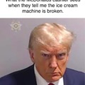 Another Trump mugshot meme