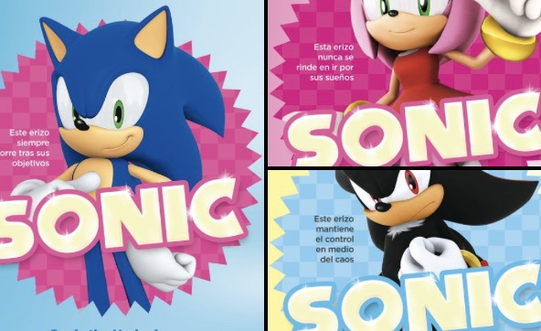 Sonic rosa sonic negro y sonic normal - meme