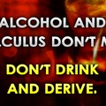Alcohol + Calculus