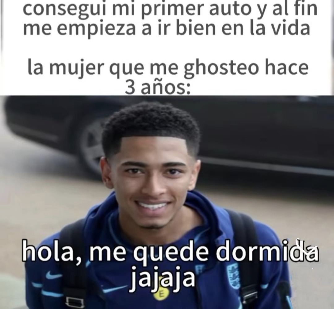 Me empieza a ir bien y la que me ghosteó hace 3 años resucita del sueño - meme