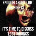 Enough bout lgbt rights