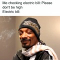 Electric bill. Going dark