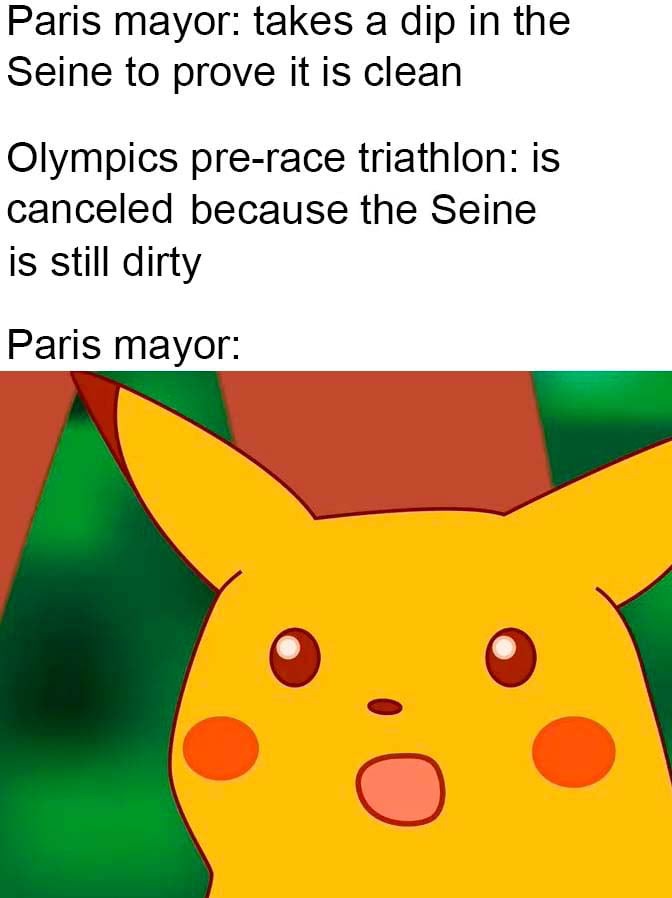 Maybe dip more French politicians in it just to be safe - meme