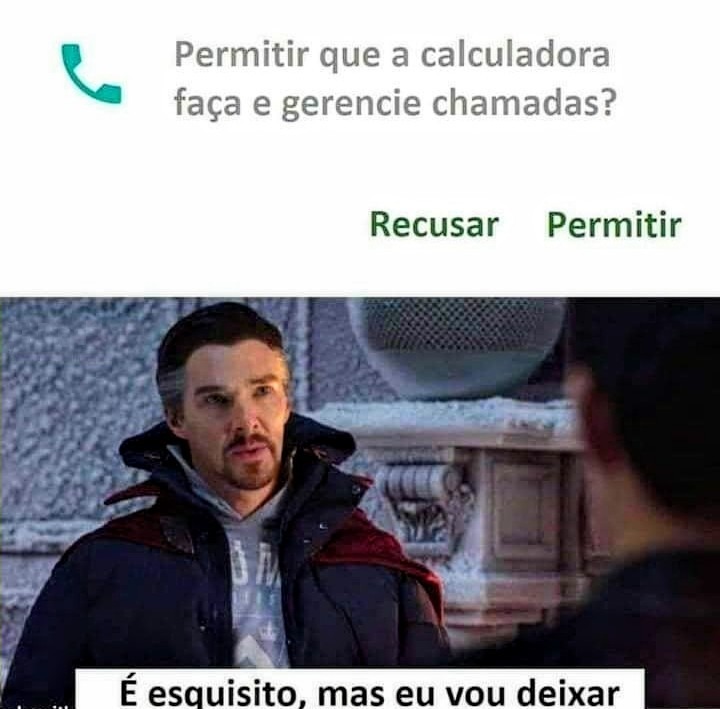É esquisito - meme