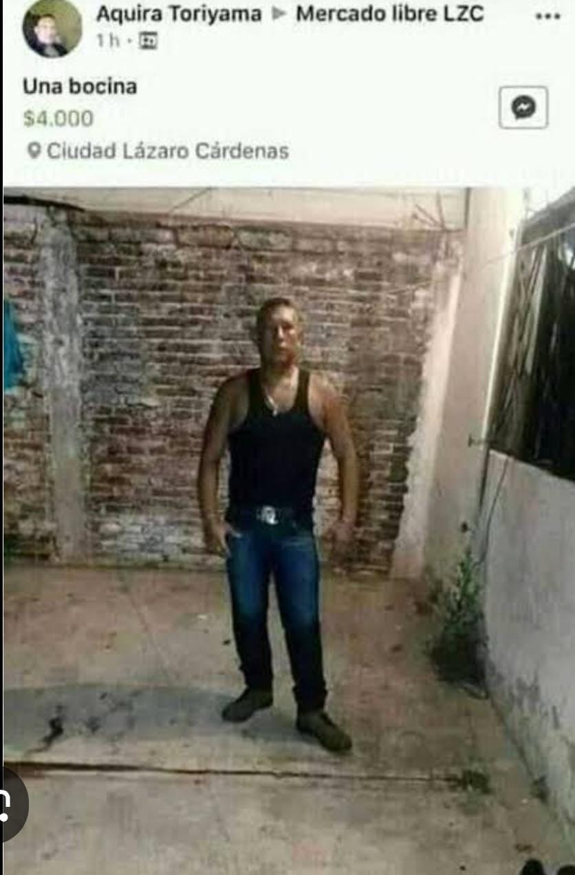 Una bocina - meme