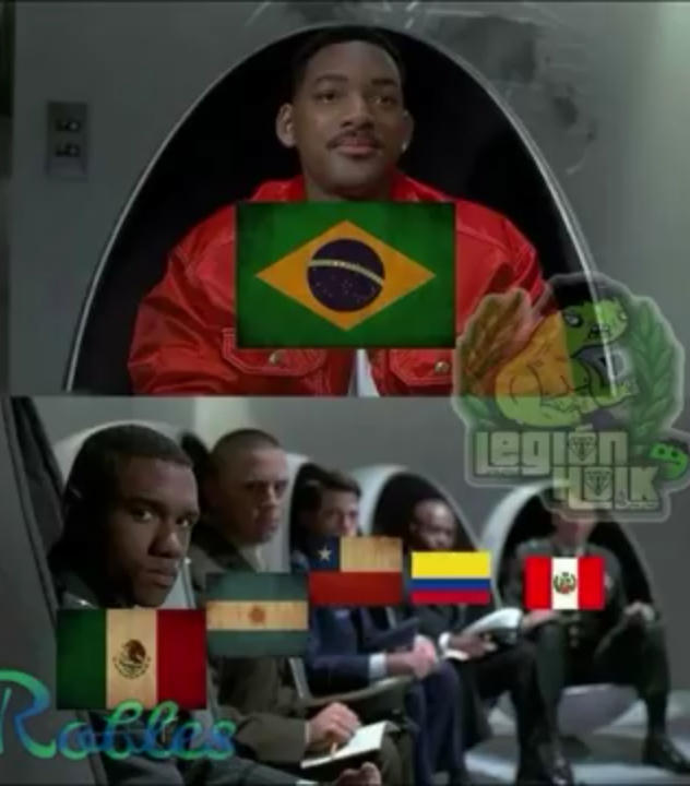 Cuando eres el unico pais latino americano q no abla español - meme