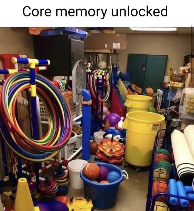 Core memory unlocked - meme