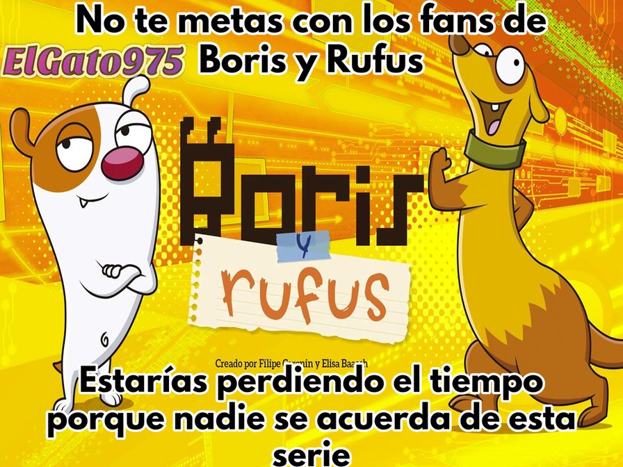 Boris y Rufus - meme
