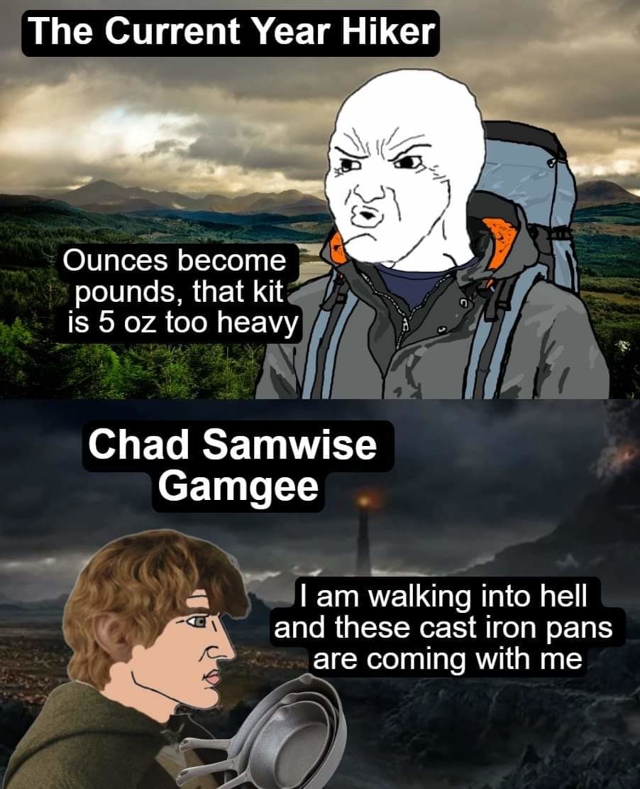 Hiking - meme