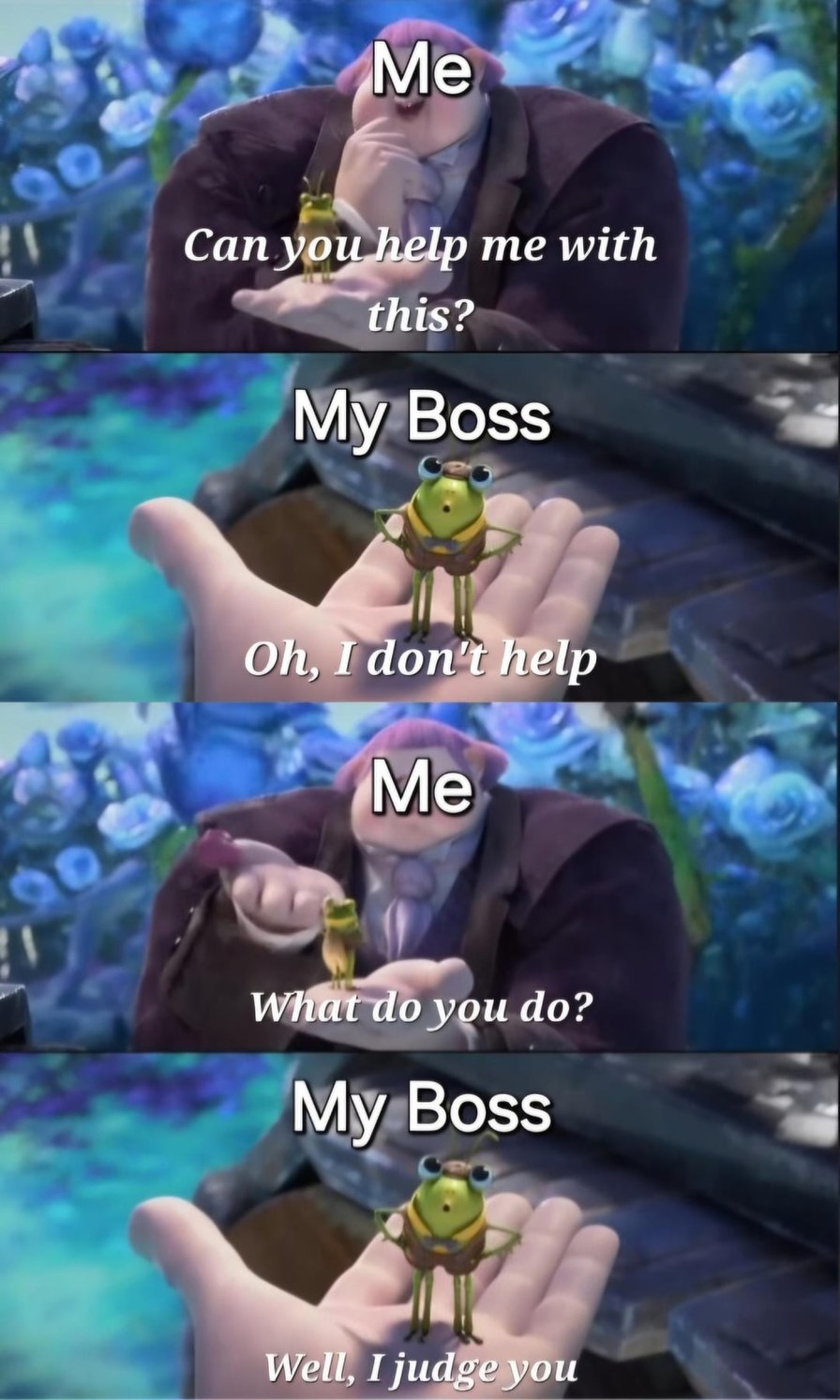 Judge work - meme