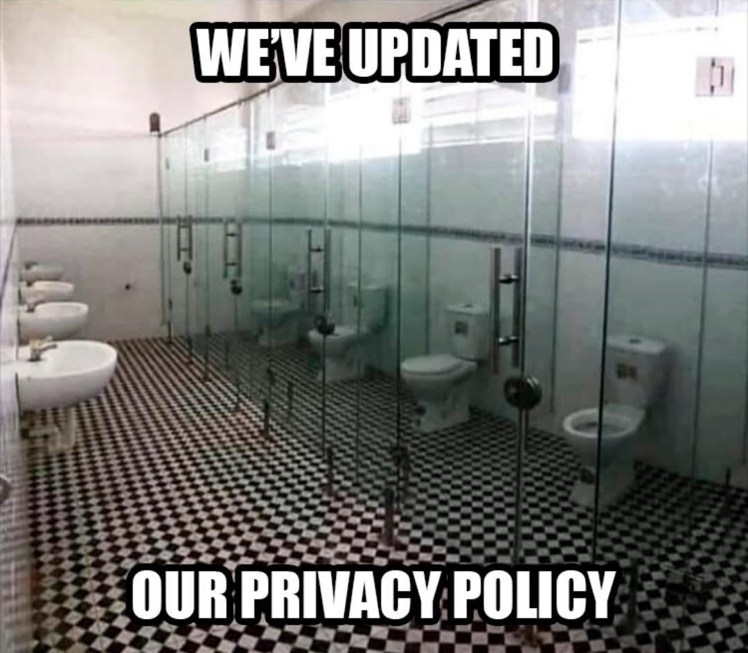 Please use our very privatised social medis thanks - meme