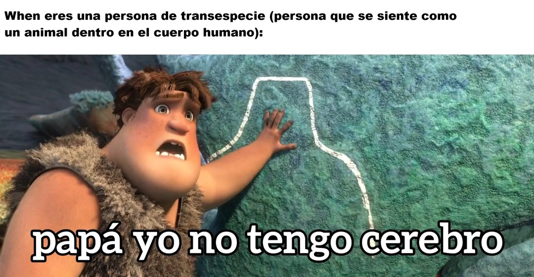 Eso tambien aplica a los therians - meme