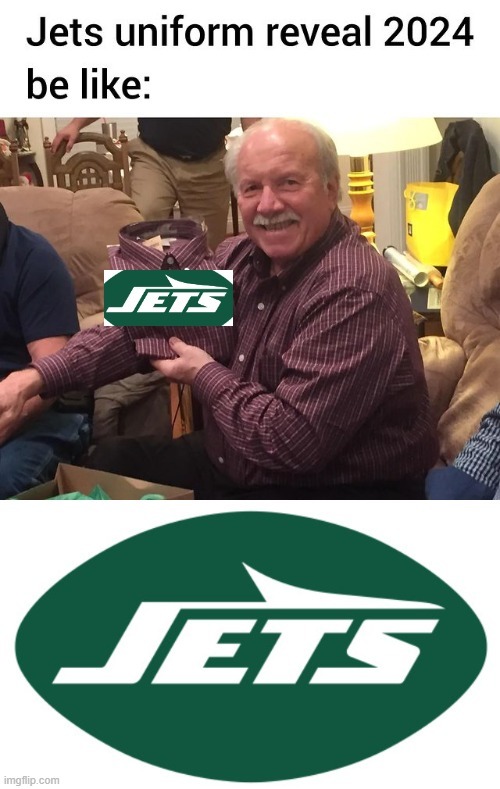 Jets new logo meme