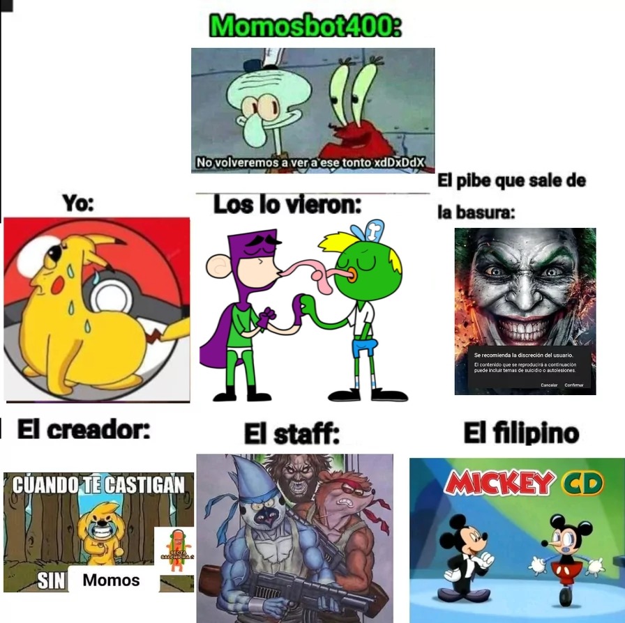 Los qie vieron - meme