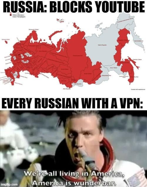 Russians using VPN - meme
